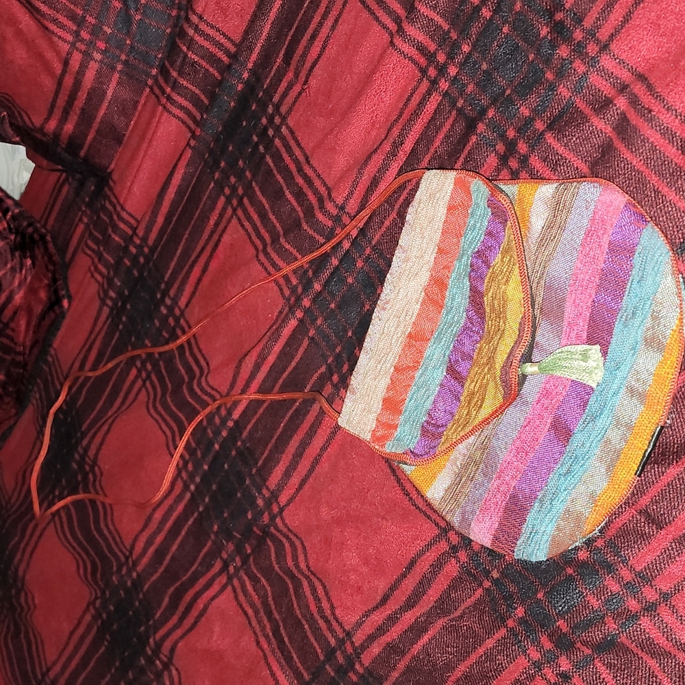 NWOT Authentic handmade Moroccan crossbody bag.